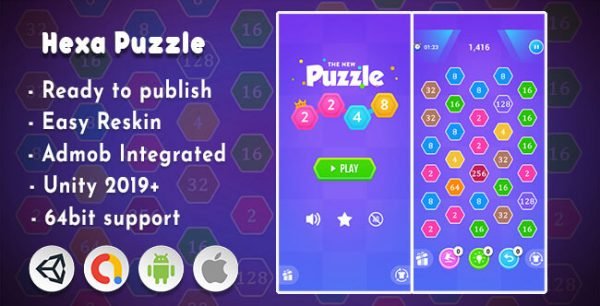 2248 Hexa Puzzle: Take Your Unity Game Dev Skills to the Next Level