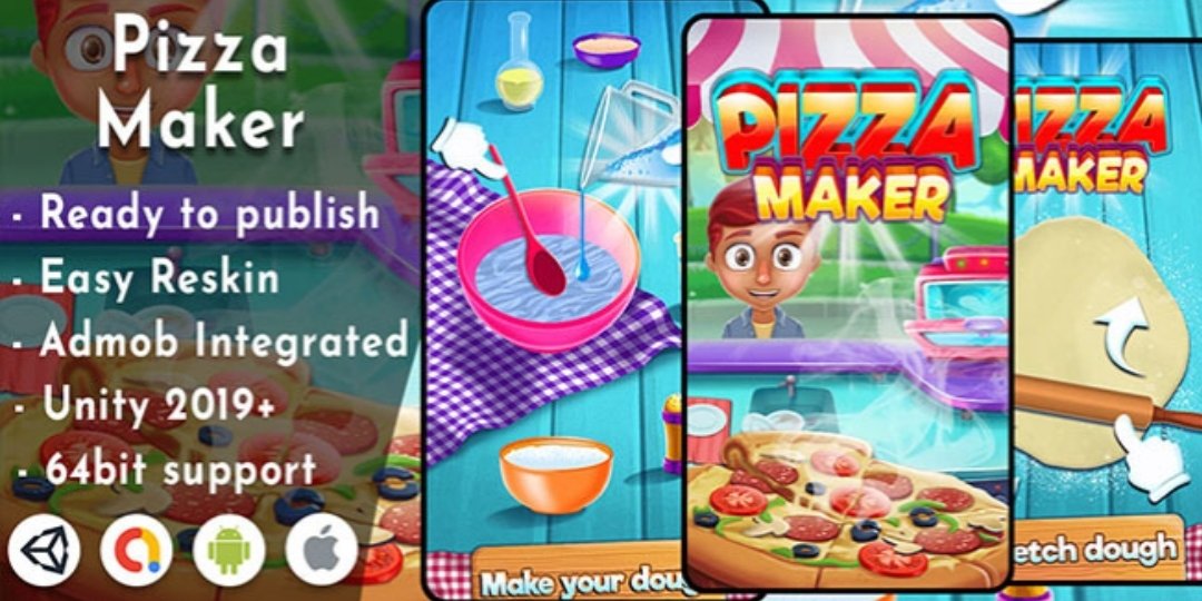 Best Unity Project for Developers: Pizza Maker | Buy Now