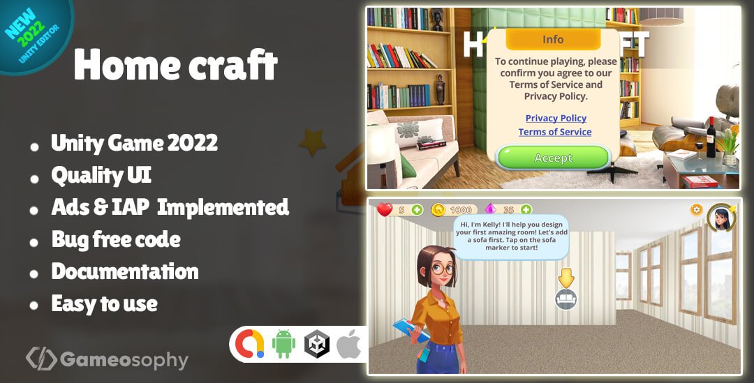 Build Your Dream Home: Fun & Addictive Home Crafting Game