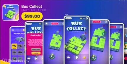 Bus Collect: Fun & Challenging Hybrid Puzzle Game