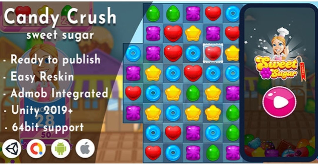 Buy Candy Crush – Unity Project