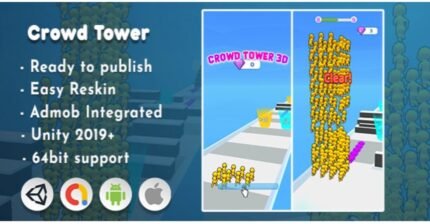 Buy Crowd Tower 3D – Unity Game