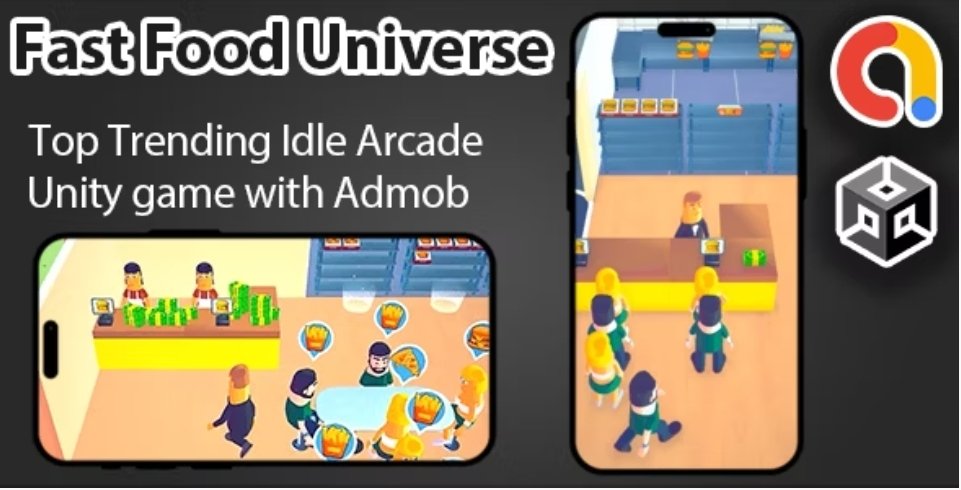 Buy Fast Food Universe - Unity Game