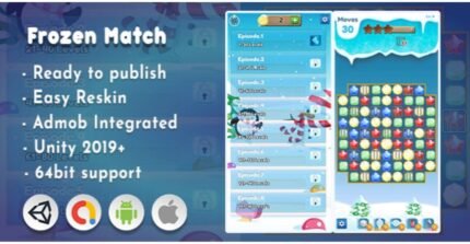 Buy Frozen Match 3 – Unity Game