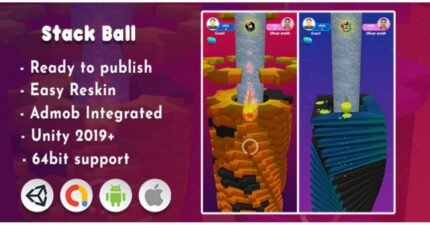 Buy Stack Ball Fall Helix Tower – Unity Project