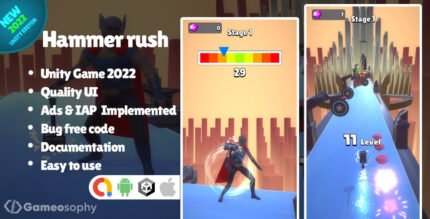 Conquer the Clock in Hammer Rush: Fast-Paced Arcade Action!