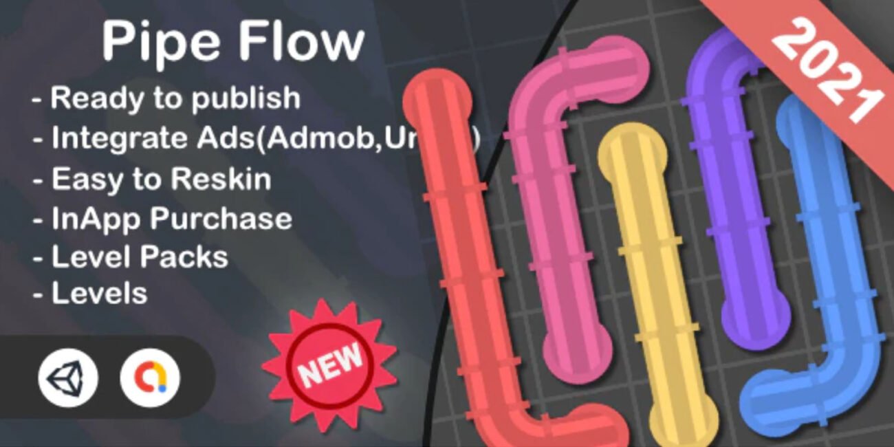 Develop a Dynamic Pipe Flow Game with Unity Engine