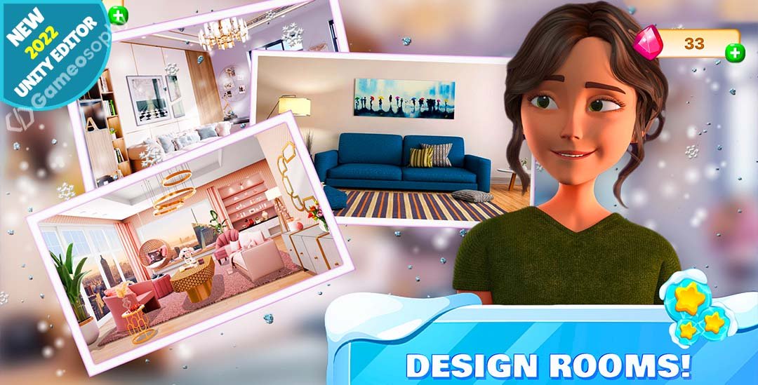 Dream Home Design: Match 3