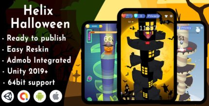 Helix Halloween – Unity project with admob Integration