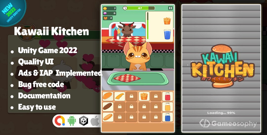 Kawaii Kitchen: Cook Cute Food & Run Your Dream Restaurant!