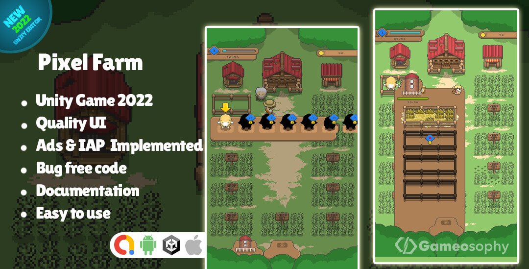 Pixel Farm: Grow Your Dream Farm in this Charming Unity Game