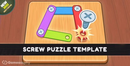 Screw Puzzle Template: Create Your Match-3 Game