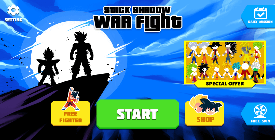 Stick Shadow : War Fight For Android