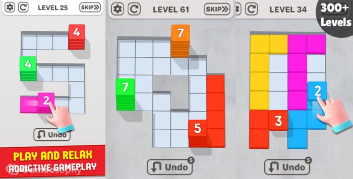 Swipe, Stack, Conquer! Stack Puzzle - A Trending Unity Game