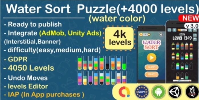 Water Sort Puzzle: Liquid Sorting Game